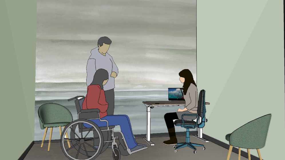 How consultation rooms will look following the refurbishment 